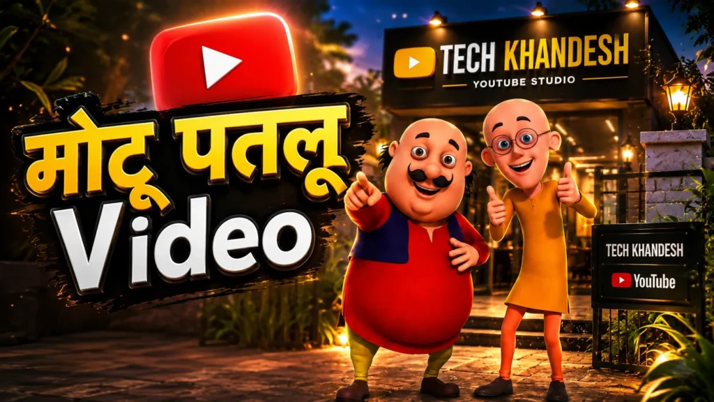 Motu Patlu Ai Video | मोटू पतलू Ai व्हिडिओ कसा बनावाना