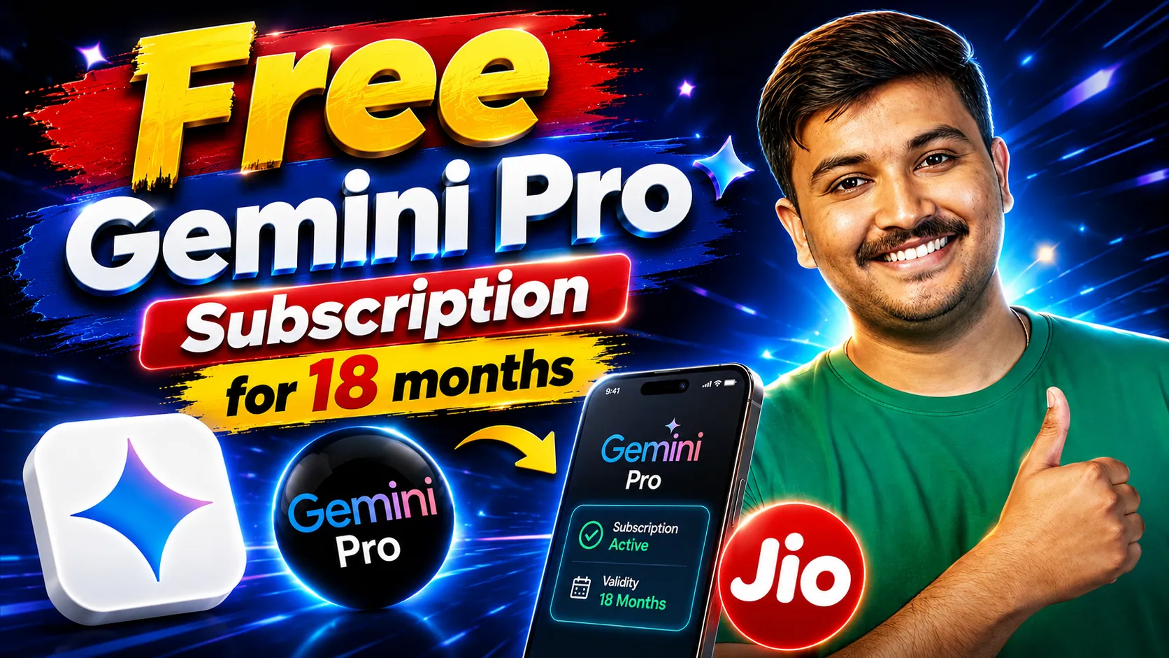 Google Gemini Pro Free Subscription Jio Users in Ahirani | By Tech Khandesh