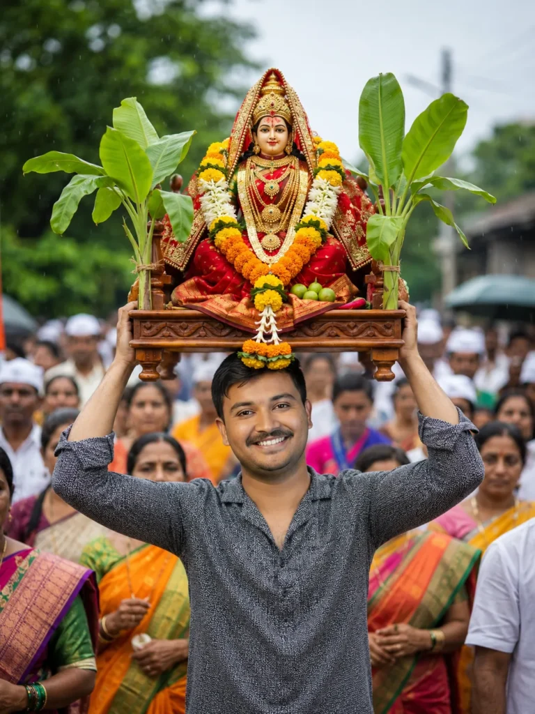 Kanbai Mata Utasav Ai Photo Prompt