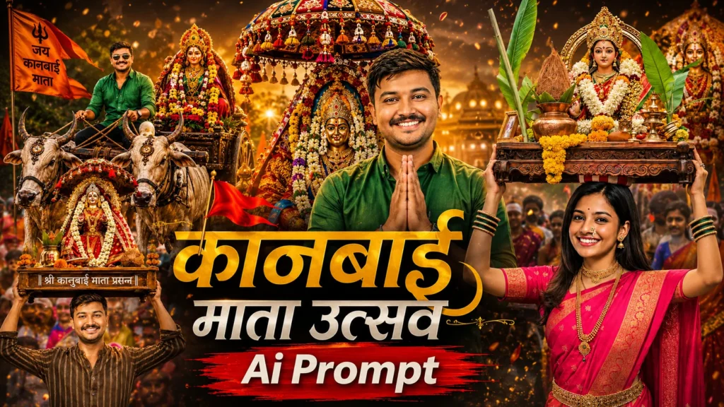 🚩 Kanbai Mata Ai Image Ahirani Prompt by Tech Khandesh | कानबाई माता उत्सव खान्देश| Free Ma Ai Shika Ep.1